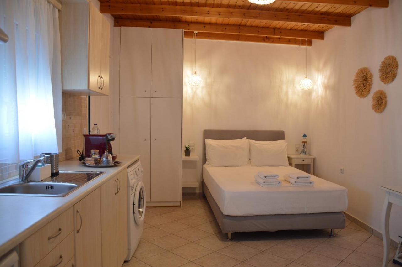 Cute Studio In Milos Tripití Kültér fotó